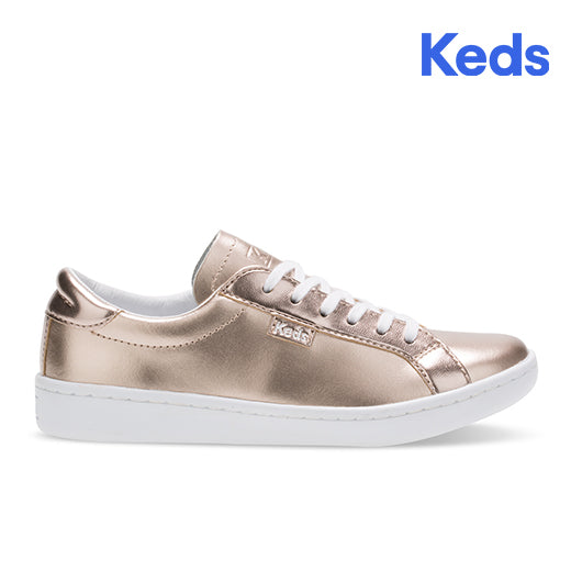 Keds ace cheap leather rose gold