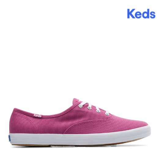 Women s Keds Champion Feat. Organic Cotton Canvas Sneaker Purple WF66866