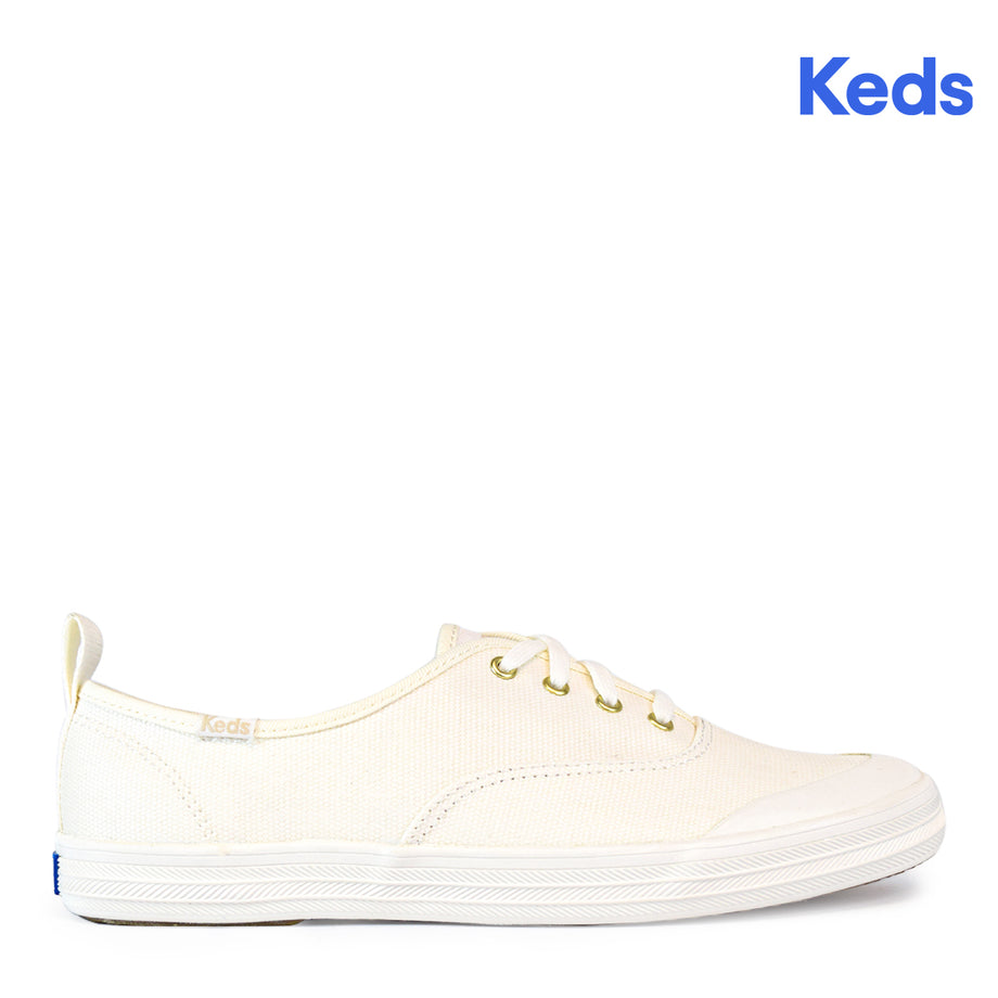 Keds Women s Champion Toe Cap Splash Twill SMU White WF67984 Keds Philippines