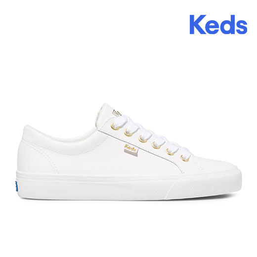 Women's Jump Kick Leather White(WH63681) - Main Image