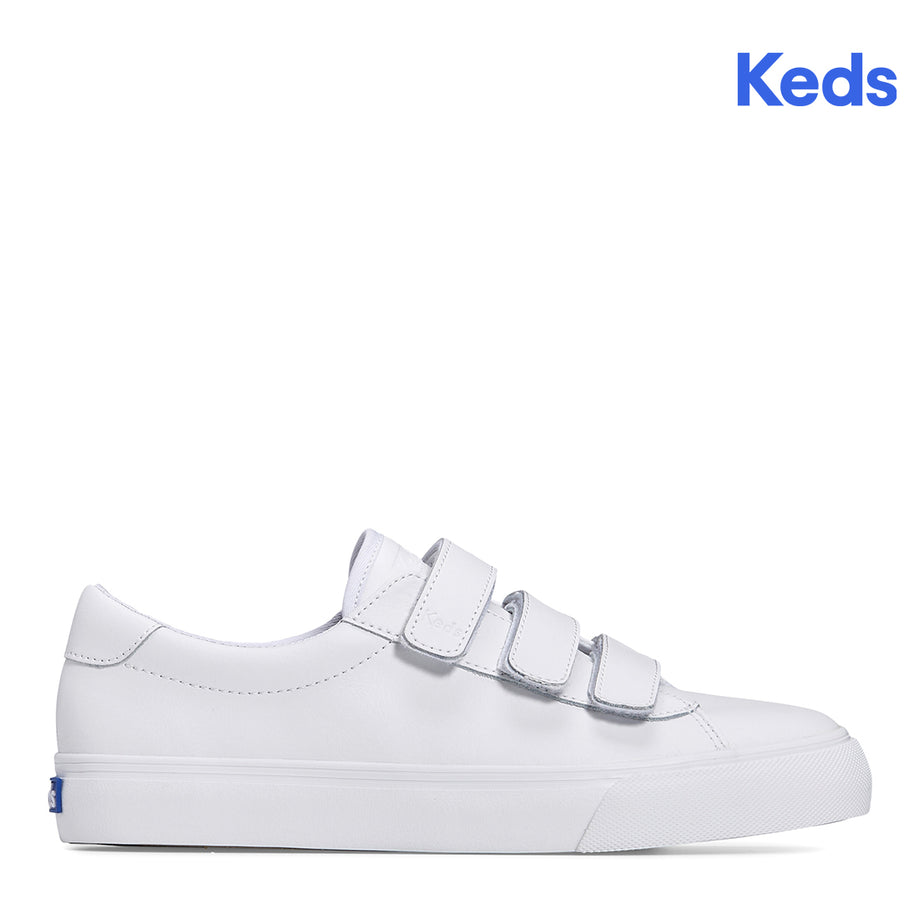 Women s Jump Kick V Leather Sneaker White WH67865