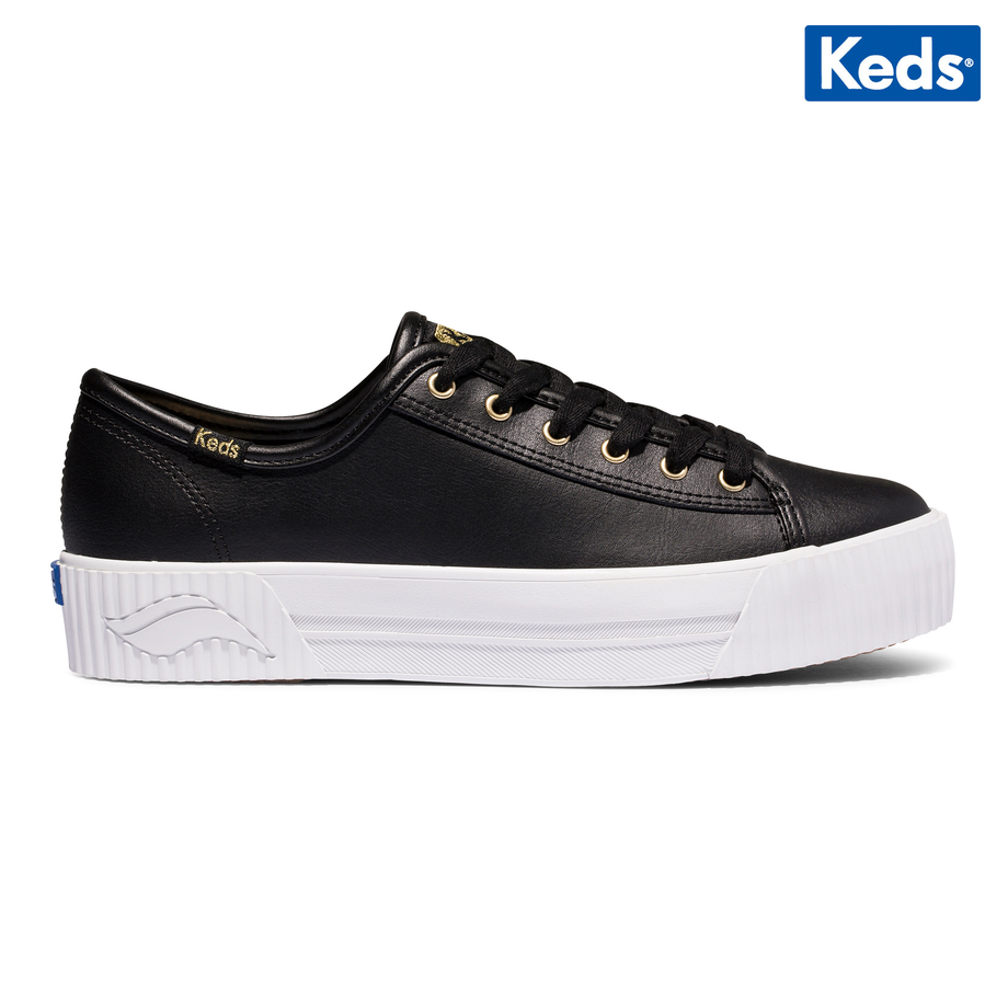 Keds triple kick leather best sale women's sneakers